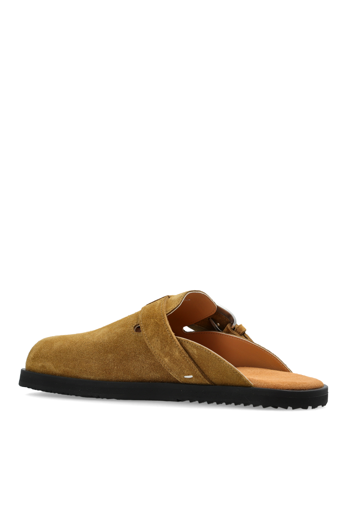 Maison Margiela Suede mules with 'Tabi' cutout | Women's | Vitkac